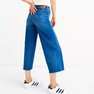 MADEWELL - Wide-Leg Crop Jeans in Frida Wash (25)